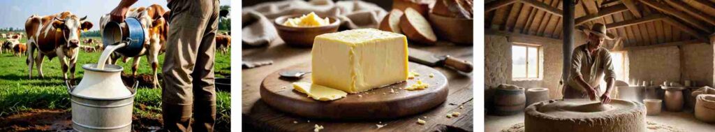 Produits Artisanale Lait Beurre Farine saveurdantanartisanal